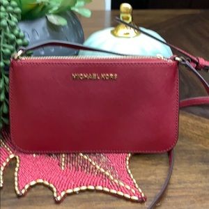 Michael Kors Crossbody red bag